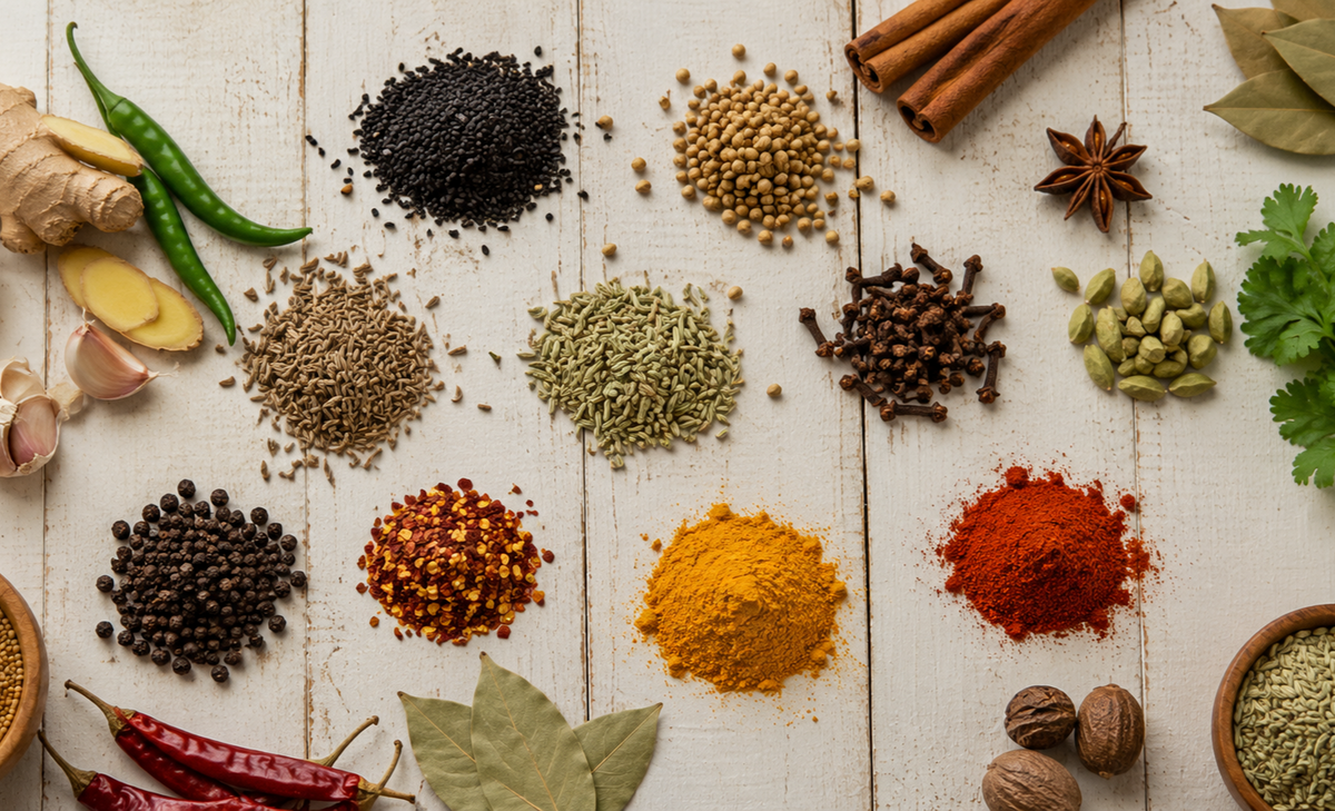 Freshly Ground Spices